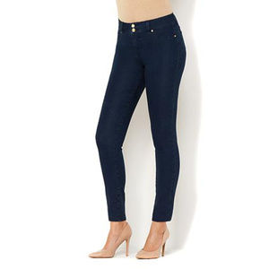 IMAN Global Chic Luxury Denim Ankle Pant